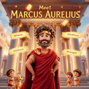 Meet Marcus Aurelius: The Philosopher Emperor - A Fun & Inspiring History Book for Curious Kids: Discover the Life, Wisdom, and Greatest Ideas of Marc image number 0