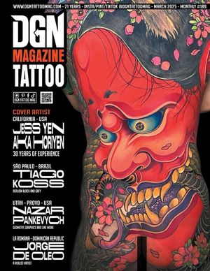 DGN Tattoo Magazine 21 Years #189 Jess Yen aka HoriYen image number 0