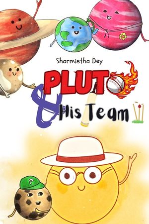 Pluto and His Team: A Cosmic Cricket Match image number 0