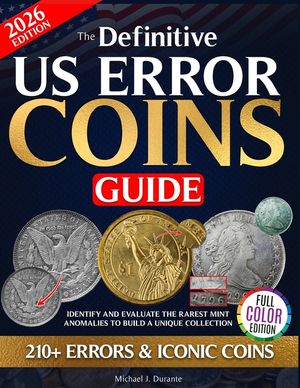 The Definitive US Error Coins Guide: Identify and Evaluate the Rarest Mint Anomalies to Build a Unique Collection 210+ Errors & Iconic Coins to Maximi image number 0