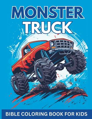 Monster Truck Bible Coloring Book for Kids image number 0