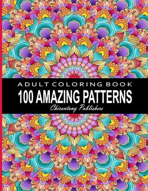 100 amazing patterns: An adult coloring book, Relaxing adult coloring book, Relaxing Coloring Pages image number 0
