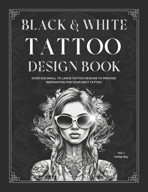 Black and White Tattoo Design Book image number 0
