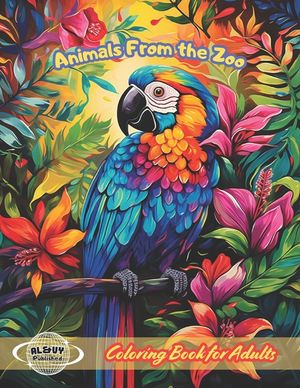 Animals From the Zoo: ✔ Coloring Book for Adults and Teen ✔ Relaxation and Stress Relief image number 0