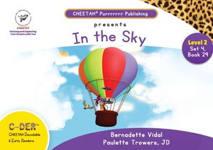 C-DER (Cheetah Decodable & Early Readers) Set 4, Book 29, In the Sky image number 0
