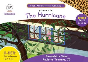 C-DER (Cheetah Decodable & Early Readers) Set 4, Book 32, The Hurricane image number 0