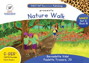 C-DER ( Cheetah decodable & early readers) Set3, book 18, Nature Walk image number 0