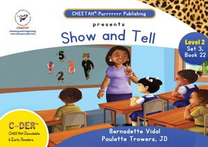 C-DER (Cheetah decodable & early readers)Set3, book 22, Show and Tell image number 0