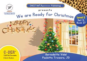 C-DER(Cheetah decodable & early readers) Set3, book27. We are ready for Christmas image number 0