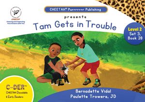 C-DER ( Cheetah decodable & early readers) Set 3, book 28, Tom gets in trouble image number 0