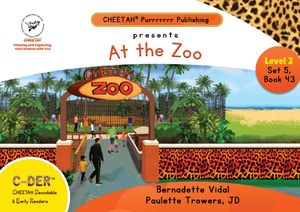 C-DER (Cheetah decodable & early readers) Set 5, book 43, At the Zoo image number 0