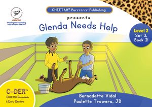 C-DER(Cheetah decodable & early readers)Set 3, book 21, Glenda Needs Help image number 0