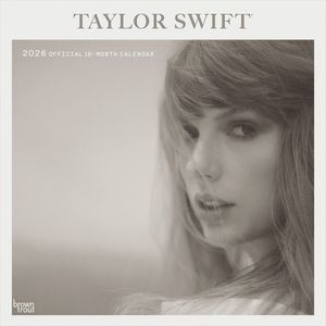Taylor Swift Official 2026 12 X 24 Inch (Hanging) Monthly Square Wall Calendar Plastic-Free image number 0