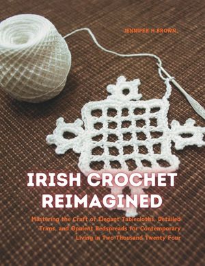 Irish Crochet Reimagined: Mastering the Craft of Elegant Tablecloths, Detailed Trims, and Opulent Bedspreads for Contemporary Living in Two Thou image number 0