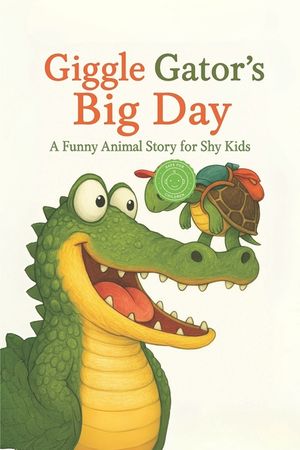 Giggle Gator's Big Day: A Funny Animal Story About Overcoming Shyness and Finding Confidence for Kids Ages 6-8 image number 0