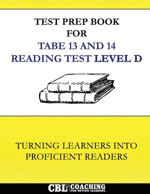 Test Prep Book for TABE 13 and 14 Reading Test Level D image number 0
