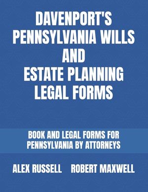 Davenport's Pennsylvania Wills And Estate Planning Legal Forms image number 0