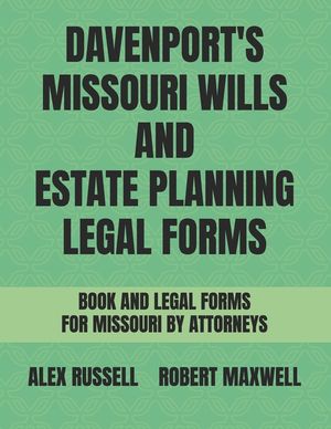 Davenport's Missouri Wills And Estate Planning Legal Forms image number 0