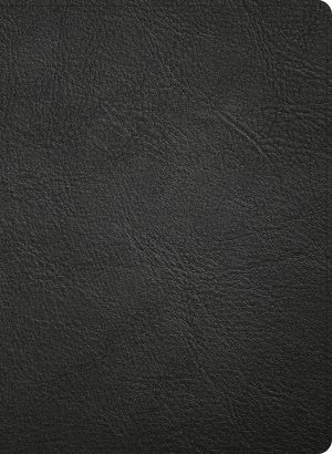 NASB Study Bible, Black Genuine Leather image number 0