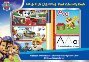 Nickelodeon Paw Patrol: First Look and Find Book and Activity Cards image number 0