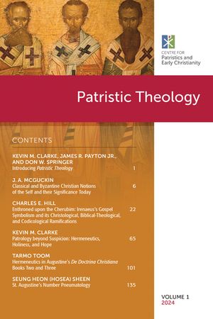 Patristic Theology, Volume 1 image number 0