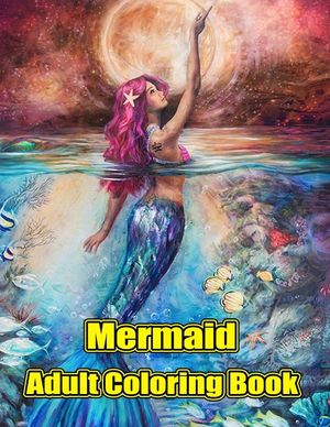 Mermaid Adult Coloring Book: Mermaid Adult Acoloring Book: image number 0