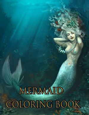 Mermaid Coloring Book: Ermaid Adult Acoloring Book: image number 0