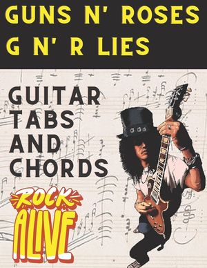 Guns N' Roses, G N' R Lies: Guitar Tabs And Chords image number 0