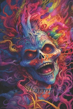 Horror Coloring Book: the scary coloring book for adults image number 0