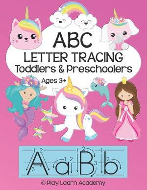 ABC Tracing for Toddlers and Preschoolers: Alphabet Letter Formation and Practice Workbook for Kids Ages 3 - 5 Upper and Lower Case Prep Book for Pre- image number 0