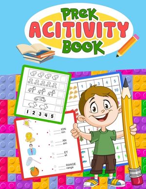 PreK Activity Book: Wonderful Activity Book For Preschool, PreK, Kindergarten image number 0