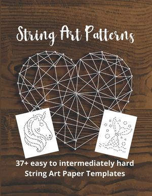 Paper People Pattern Invisible Stringtemplate String Art Patterns: String Art Templates, New Trade Paperback | ISBN ...