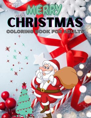 Merry Christmas Coloring Book for Adults: Beautiful Holiday Designs With Easy 100 pages interior image number 0