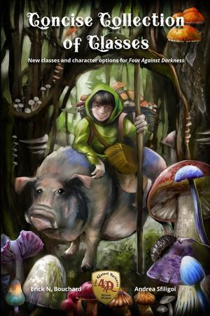 Concise Collections of Classes: New classes and character options for Four Against Darkness image number 0