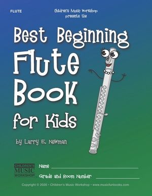 Best Beginning Flute Book for Kids: Beginning to Intermediate Flute Method Book for Students and Children of All Ages image number 0
