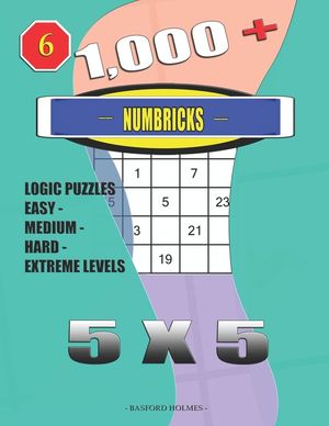 1,000 + Numbricks 5x5: Logic puzzles easy - medium - hard - extreme levels image number 0