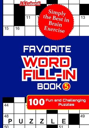 FAVORITE WORD FILL-IN Book 5 image number 0