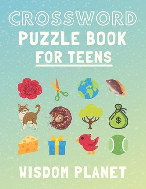 Crossword Puzzle Book For Teens: Fun Activity Books For Young Adults image number 0