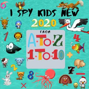 I Spy Kids from A to Z - 1 to 10 New 2020: Fun game for Age 2-5, I Spy Books for Toddlers, I Spy With My Little Eye Guessing Book for Preschoolers image number 0