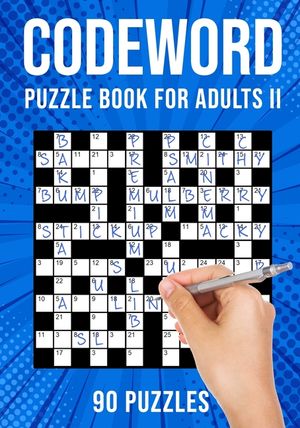 Codeword Puzzle Books for Adults II: Code Breaker / Code Word Puzzlebook 90 Puzzles (UK Version) image number 0