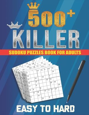 500+ Killer Sudoku: Puzzles Book For Adults image number 0