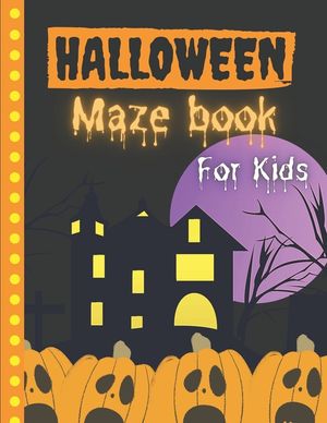 Halloween Maze Book For Kids image number 0