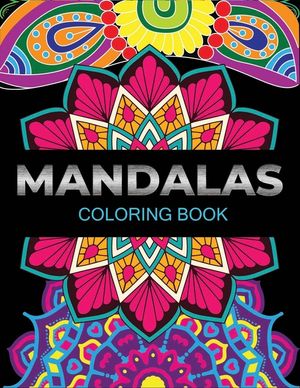 Mandalas coloring book: An Adult Coloring Book with Fun, Easy, and Relaxing Flower Mandalas image number 0