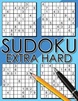 Sudoku Extra Hard: Sudoku Diabolical, Hard Sudoku Books for Adults, Sudoku Gift Book, Sudoku Difficult Level, Gift for Math Geeks image number 0
