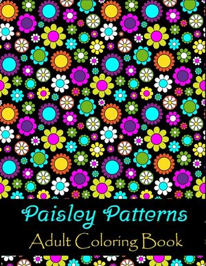 Paisley patterns adult coloring book: Stress Coloring Book for Adults to Relax your Mind Featuring Beautiful Paisley patterns image number 0