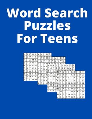 Word Search Puzzles For Teens: And for adults image number 0