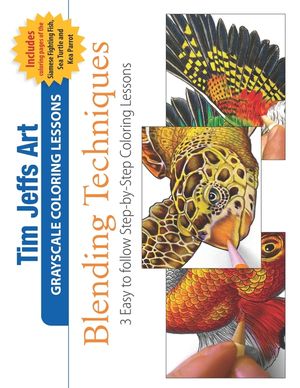 Blending Techniques: 3 Easy to follow Step-by-Step Coloring Lessons image number 0