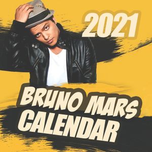Bruno Mars: 2021-2022 Calendar - 12 months - 8.5 x 8.5 glossy paper image number 0