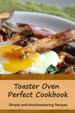 Toaster Oven Perfect Cookbook: Simple and Mouthwatering Recipes: Convenient and Declicious Meals image number 0