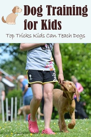 Dog Training for Kids: Top Tricks Kids Can Teach Dogs: Guide to Train A Dog for Kids image number 0